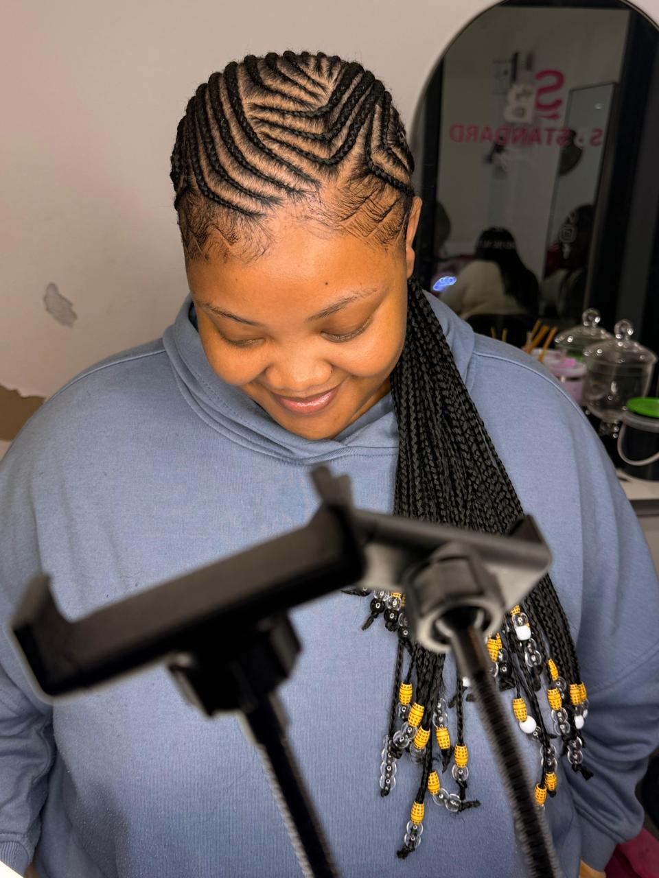 Lemonade Beaded Braids
