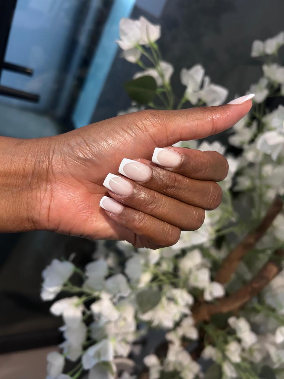 White French Squares